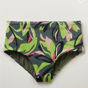 Athleta high waist swim bottoms. MEDIUM
